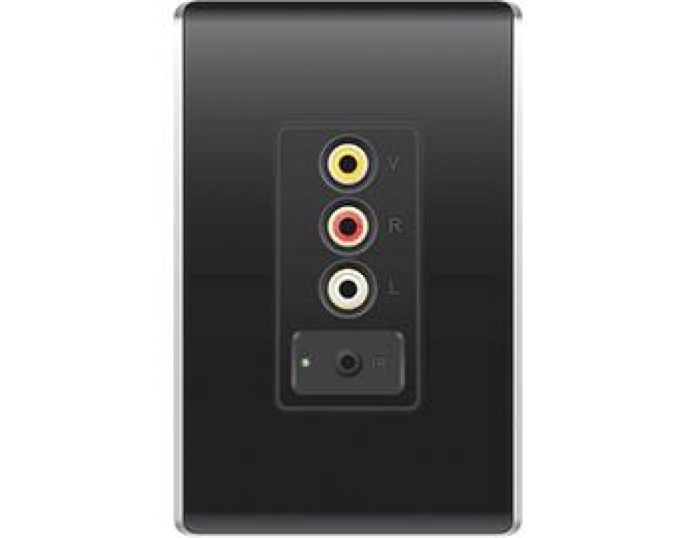 TV DISPL INTERF W/IR TARGET/REMOTE BK