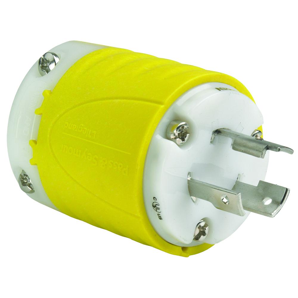 TURNLOK PLUG 3WIRE 20A125V CR
