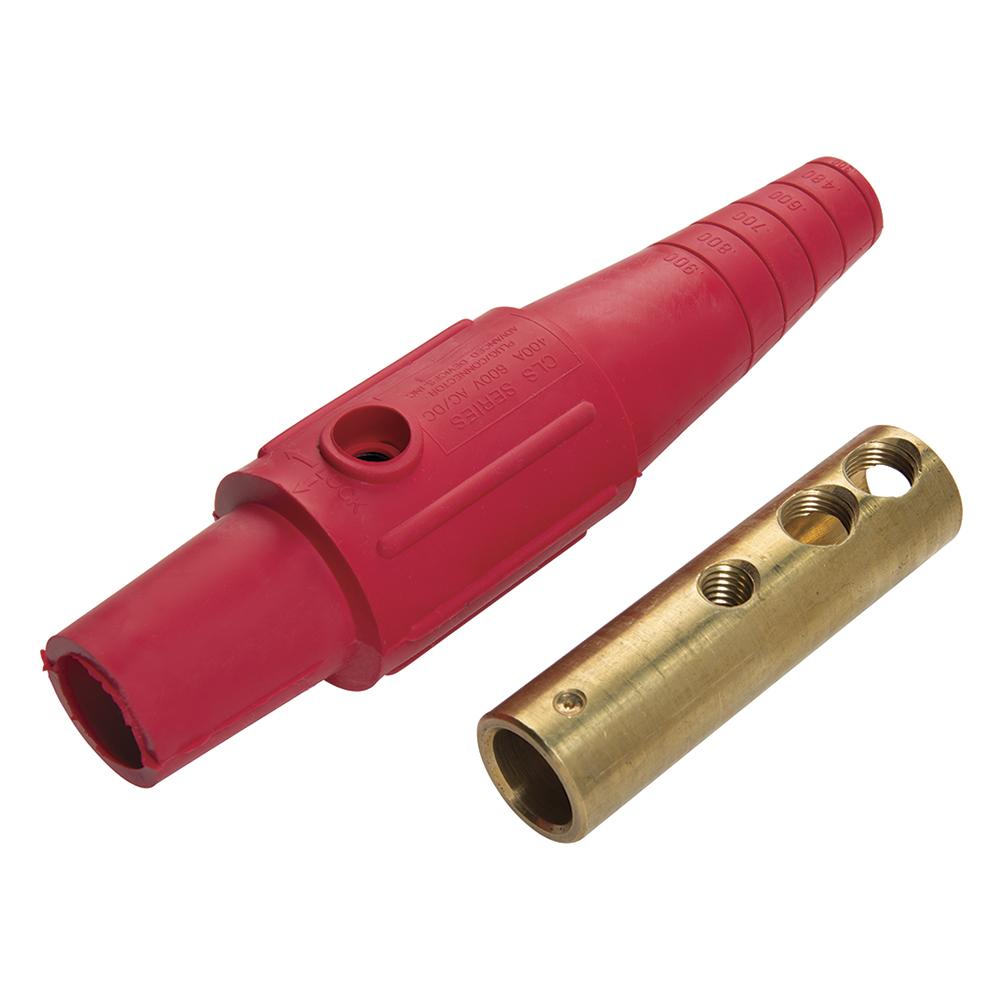 400A 600V FEMALE CAM TYPE PLG RED