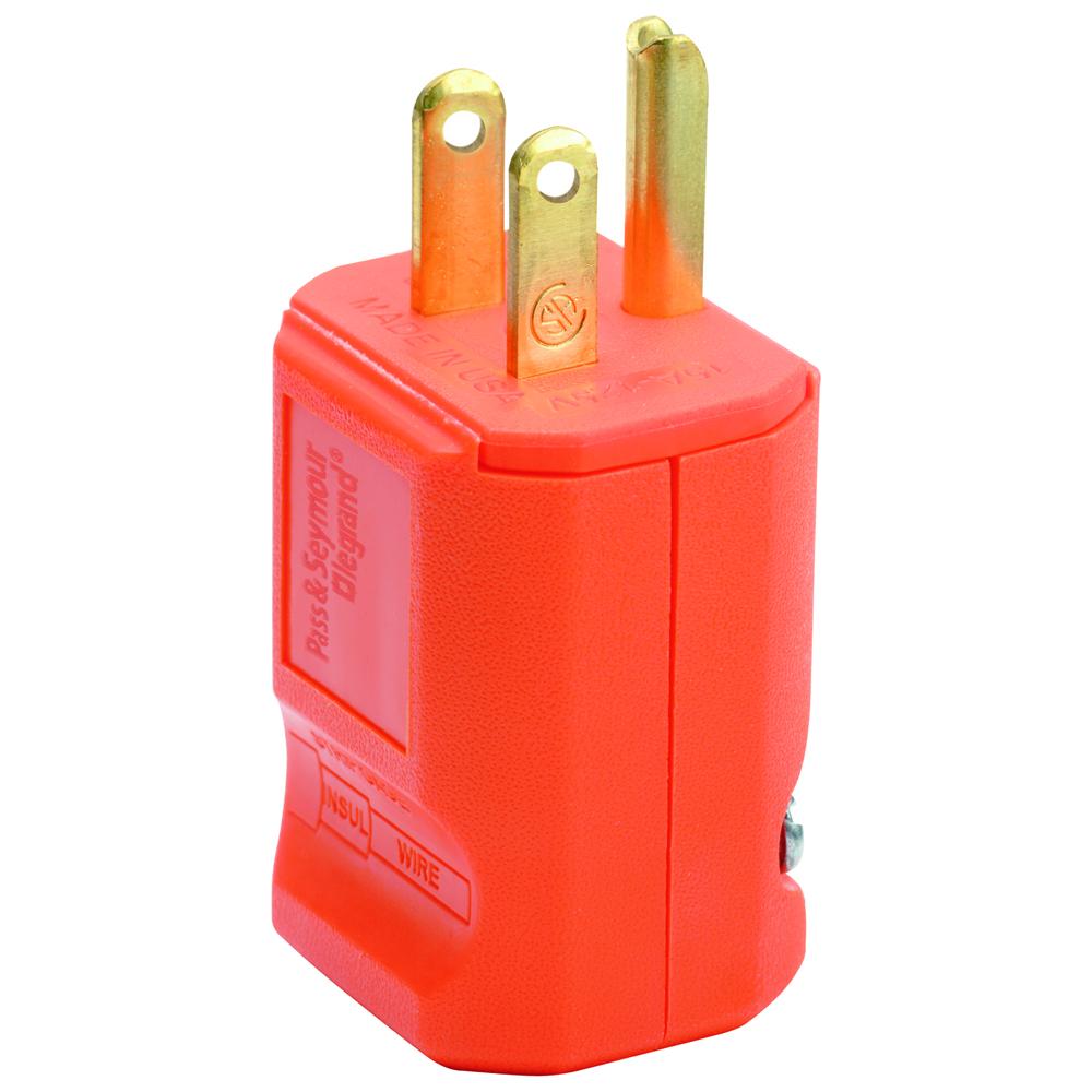 STR BLD PLUG 3W 15A125V OR