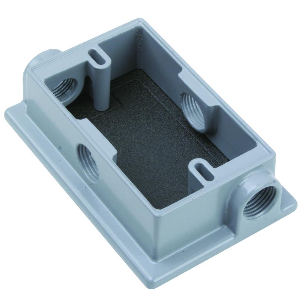 1G FLANGED EXT RING 4 HOLE 1/2