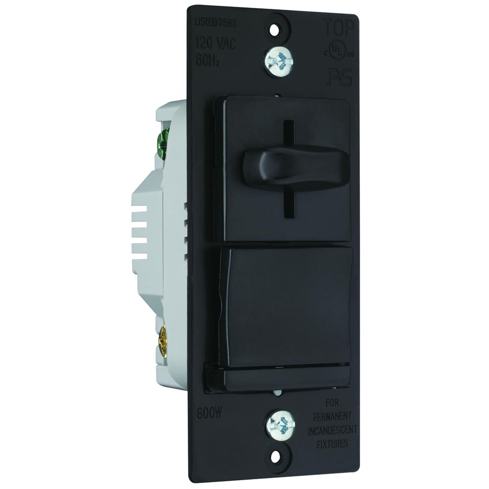 INCAN 3W PRESET SLDE 600W BK