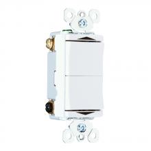 Legrand-Pass & Seymour TM811DTMOW - DOUBLE THROW CENTER OFF MOMENTARY W
