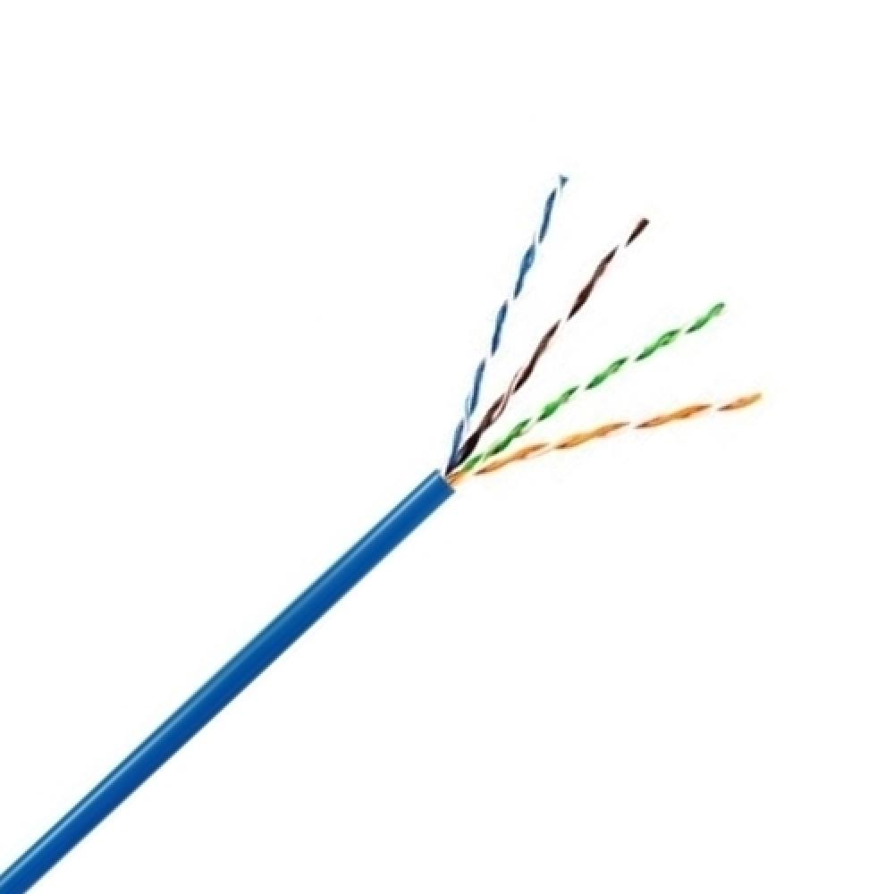 Bulk 1kFT CAT5e U/UTP Solid ETL CMR WHT