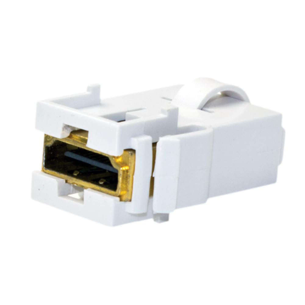HDMI Keystone Jack Whtie