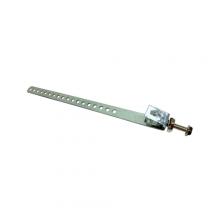 Vericom BRGGS-03788 - 9 in. Galvanized Ground Strap