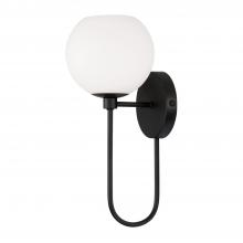 Capital 652111MB-548 - 1-Light Circular Globe Sconce in Matte Black