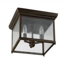 Capital 9546OB - 3 Light Outdoor Flush Mount