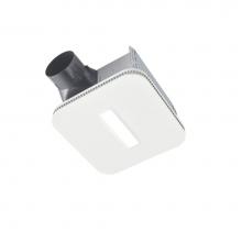 Broan Nutone AER80LK - Broan® Roomside 80 CFM, 0.7 Sones CleanCover Fan/Light Energy Star