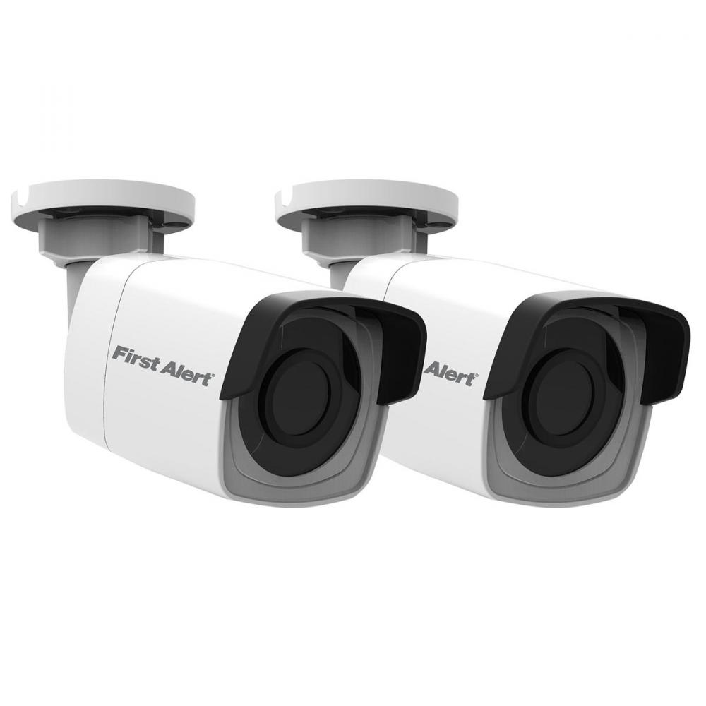 2MP PoE IP bullet color camera, 2 Pack