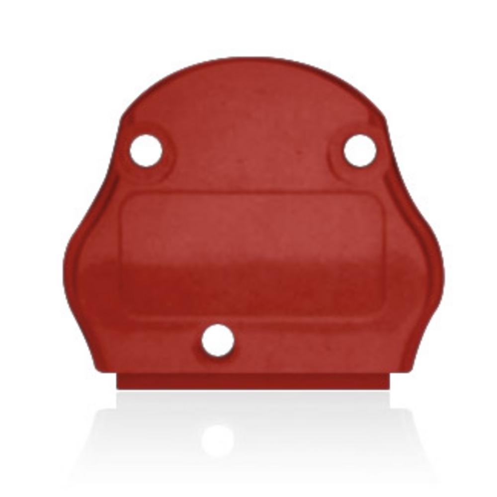 20A STAGE PIN CONN COVER BLANK RED