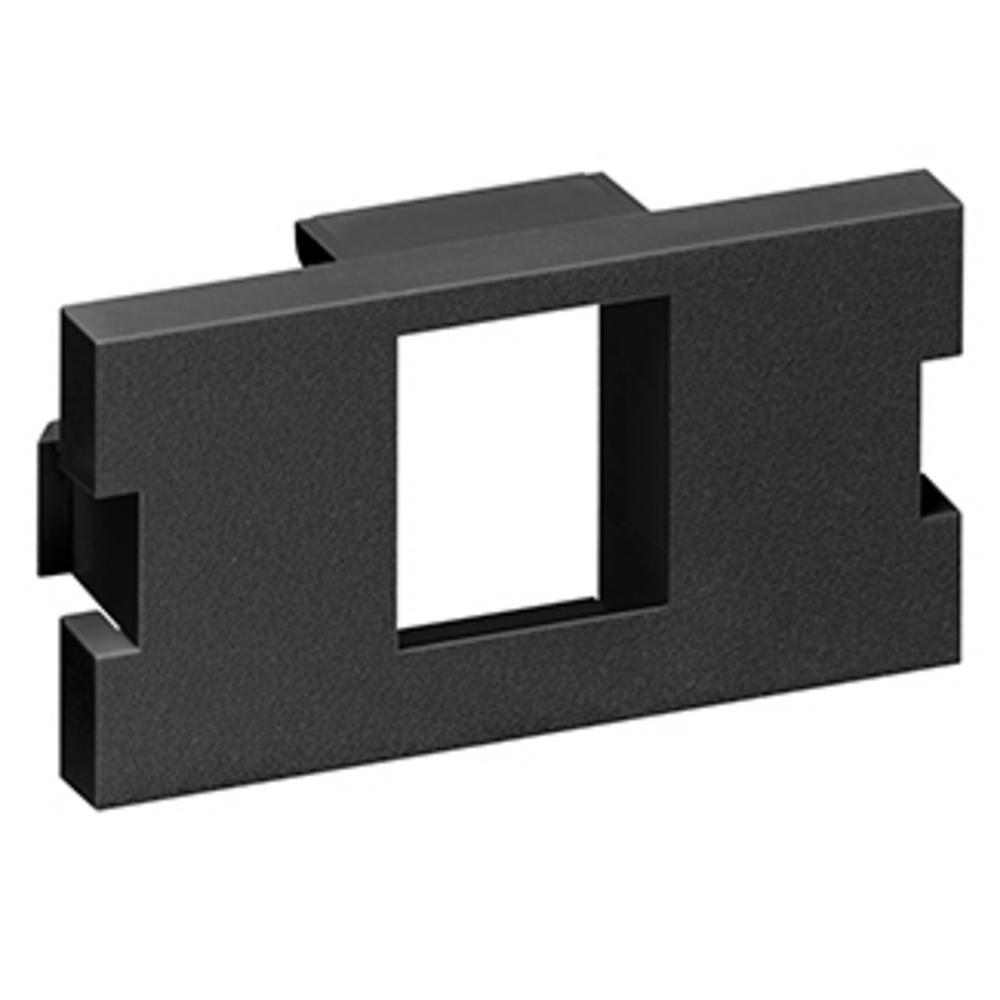 MOS 1-PORT QUICKPORT 1U MODULE BLACK