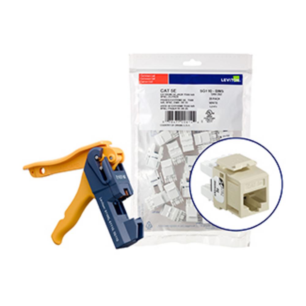 EXTREME CAT 5E UTP JACK 150PK, IVORY