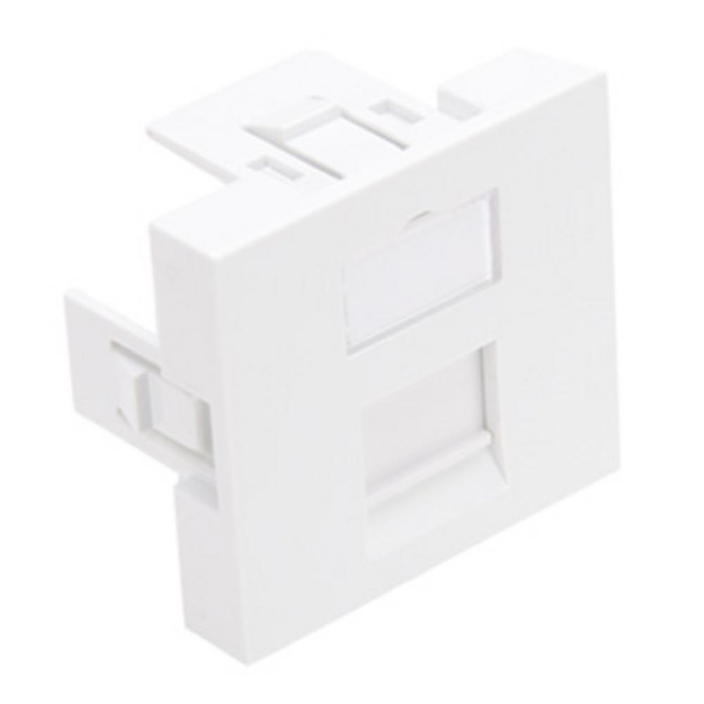1 PORT 45X45MM INS WH