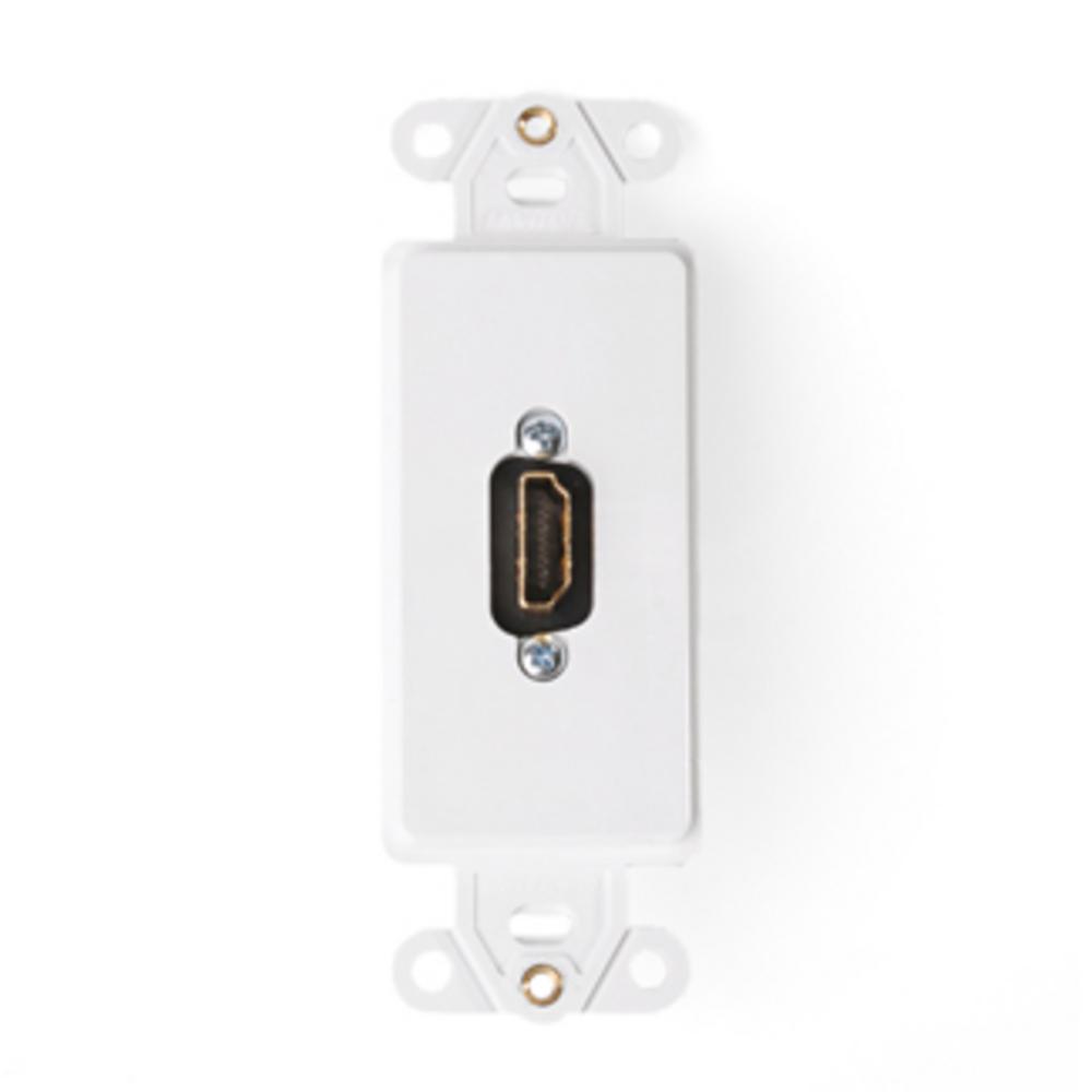 DECORA INSERT HDMI COUPLER WHITE