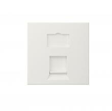 Leviton LI150-2W1 - 1PORT 50X50MM INS WH
