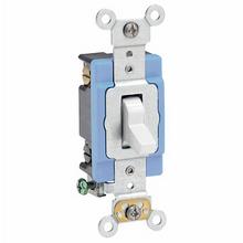 Leviton 1204-2W - WH SW TGL 4W 15A120/277VAC