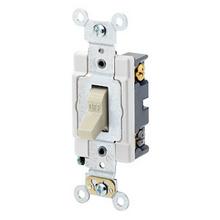 Leviton 1224-SI - 20A 120 277V 4-WAY TGL SW IVORY