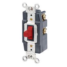 Leviton 1257-R - SINGLE POLE MOMENTARY TOGGLE SWITCH