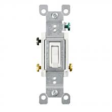 Leviton 1453-2W - WHITE 3W SWITCH