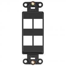 Leviton 41644-E - INS DEC 4 PORT BK