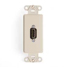 Leviton 41647-I - DECORA INSERT HDMI COUPLER IVORY