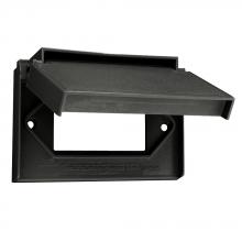 Leviton 4996-GY - 1 GANG WR DEC SELF-CLOSING LID GRY