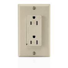 Leviton T5280-I - 5-15R SURGE RECEPTACLE TR IVORY