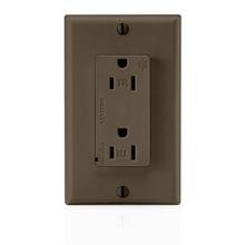 Leviton T5280 - 5-15R SURGE RECEPTACLE TR BROWN