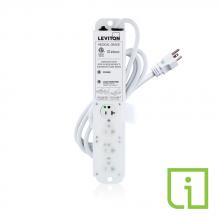 Leviton 53C4M-2N7 - 4-OUTLET 20A CM NON-SURGE 7 CORD