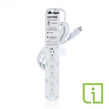 Leviton 53C6M-1N7 - 6-OUTLET 15A CM NON-SURGE 7 CORD