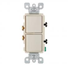 Leviton 5627-T - 20A 120 277V COMB DEC SP SW LT ALM