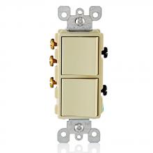 Leviton 5641-I - IV COMBI DEC SW SP/SW 3W 15A120/277VAC.