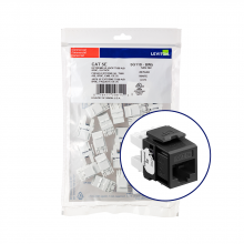 Leviton 5G110-BE5 - JACK EXTREME 5E 25PK BK