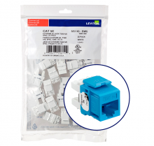 Leviton 5G110-BL5 - JACK EXTREME 5E 25PK BL