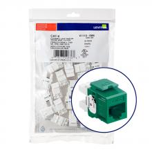 Leviton 61110-BV6 - JACK EXTREME C6 25PK GN