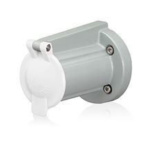 Leviton 17S31-W - WH REC CVR SNAPLID 17/19/22R22/22R23 SER.