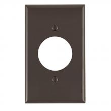 Leviton 80720 - BR WP 1G SGL OUTLET 1,578 DIA NYLON