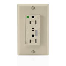 Leviton T8280-I - 5-15R SURGE RECEP TR HG IVORY