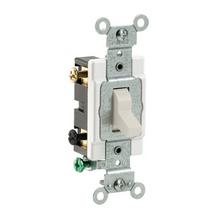 Leviton CS220-2T - 20A 120/277V 2P COMM SIDE WIRE TOGL LA