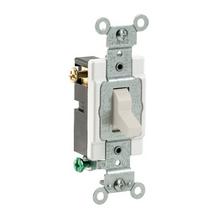 Leviton CS315-2T - 15A 120/277V 3W COMM SIDE WIRE TOGL LA