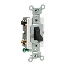 Leviton CS420-2E - 20A 120/277V 4-WAY TGLE COMM BLACK