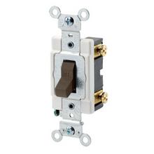 Leviton CSB1-15 - 15A 120 277V SP TOGGLE BROWN