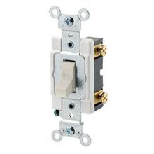 Leviton CSB1-15T - 15A 120 277V SP TOGGLE LIGHT ALMOND