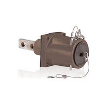 Leviton 49MR2-CH - BR MALE REC DBL HOLE BUS BAR