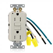 Leviton GFTR1-5LT - SLCK PRO GFI W/LEADS TR LA