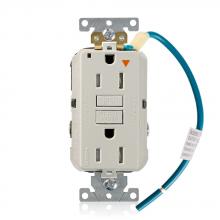 Leviton GFTR1-IGT - 15A TR IG GFCI RECPT LA