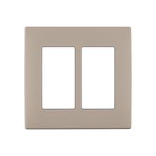 Leviton REWP2-CA - RENU 2 GANG WLPLT CAF+ LATTE