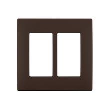 Leviton REWP2-WB - RENU 2 GANG WLPLT WALNUT BARK