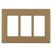 Leviton REWP3-WC - RENU 3 GANG WLPLT WARM CARAMEL